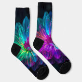 Makro-Prismablüten Socken (Rechts)