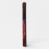 Makro-rote Rose abstrakte Kunstmalerei Case-Mate iPhone Hülle (Hinten/Links)