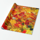 Makro-Texturfragment für Ölmalerei Geschenkpapier (Ungerollt)