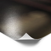 Makro-Wassertropfen Fotodruck (Ecke)