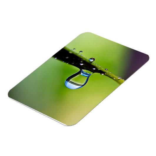 Makro-Wassertropfen Magnet (Linke Seite)