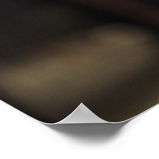 Makro-Wassertropfen Poster (Ecke)