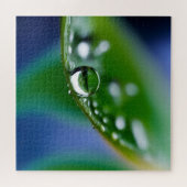 Makro-Wassertropfen Puzzle (Horizontal)