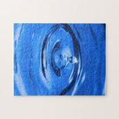 Makro-Wassertropfen Puzzle (Horizontal)