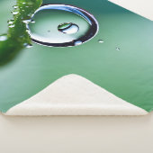 Makro-Wassertropfen Sherpadecke (3/4)