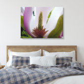 Makroaufnahme der magnolischen Blume Leinwanddruck (Insitu (Schlafzimmer))