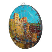 Makroaufnahme der Patrone - Dartscheibe (Vorderseite rechts)