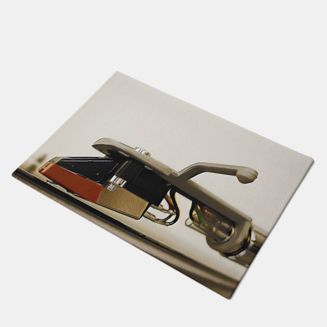 Makroaufnahme der Patrone - Fußmatte (Schrägansicht)