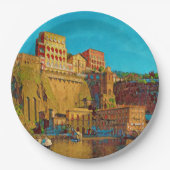 Makroaufnahme der Patrone - Pappteller (Vorderseite)