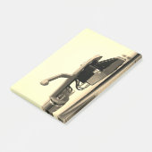 Makroaufnahme der Patrone - Post-it Klebezettel (angewinkelt)
