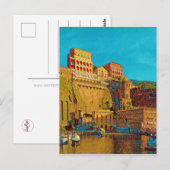 Makroaufnahme der Patrone - Postkarte (Vorne/Hinten)