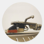 Makroaufnahme der Patrone - Runder Aufkleber (Vorderseite)