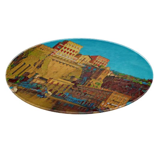 Makroaufnahme der Patrone - Schneidebrett (Ecke)