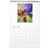 MakroBlumen-Kunstkalender durch Sacha Grossel Kalender (Jan 2027)