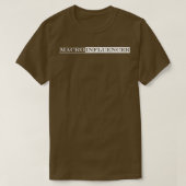 Makroeinflussfaktor T-Shirt (Design vorne)
