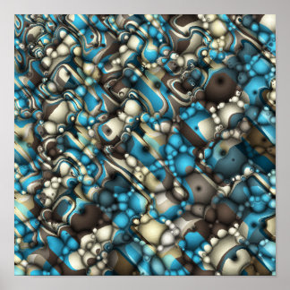 Makroformen Abstrakt Poster