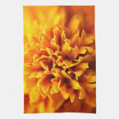 Makrofoto der Studentenblume Geschirrtuch (Vertikal)