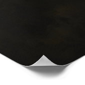 MAKROFOTOGRAFIE DER EISFORMATION POSTER (Ecke)