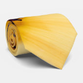 Makrofotografie einer Sonnenblume Krawatte (Gerollt)