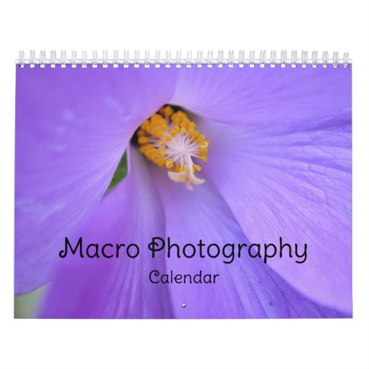 Makrofotografie Kalender (Titelbild)