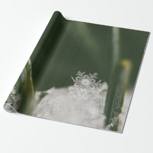 Makrofotografie von jetzt Kristallen Geschenkpapier