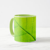 Makrogrüne Tasse (Vorderseite Links)
