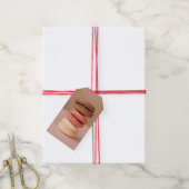 Makronatmarken Geschenkanhänger (Mit Garn)