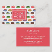 Makronen-Bäckerei Visitenkarte (Vorne/Hinten)