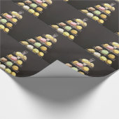 Makronen Geschenkpapier (Ecke)