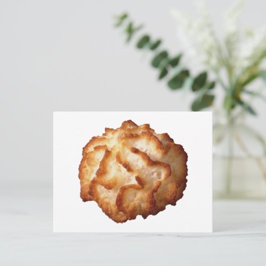 Makroon-Cookie-Image Postkarte (Stehend Vorderseite)