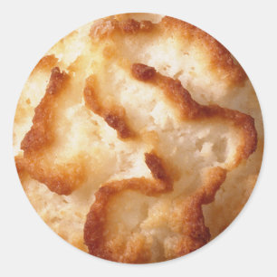 Makroon-Cookie-Image Runder Aufkleber