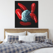 Makrophage Leinwanddruck (Insitu (Schlafzimmer))