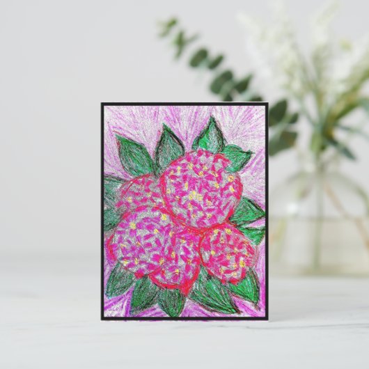 Makrophylla Postkarte (Stehend Vorderseite)