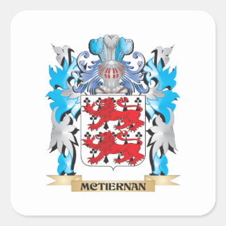 Maktiernanische Wappen - Familienwappen Quadratischer Aufkleber