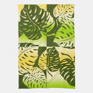 Makua Monstera Hawaiian Stripe Blend Küchentuch