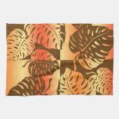 Makua Monstera Hawaiian Stripe Blend Küchentuch (Horizontal)