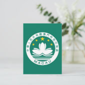 Makuemblem Postkarte (Stehend Vorderseite)