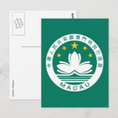Makuemblem Postkarte (Vorne/Hinten)