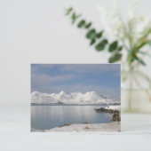 Makushin-Berge im Winter Postkarte (Stehend Vorderseite)