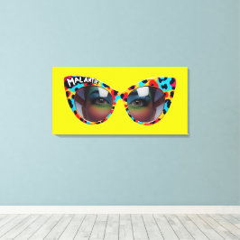 MAL ANTIE / Crazy Aunt Afrikaans humor Leinwanddruck