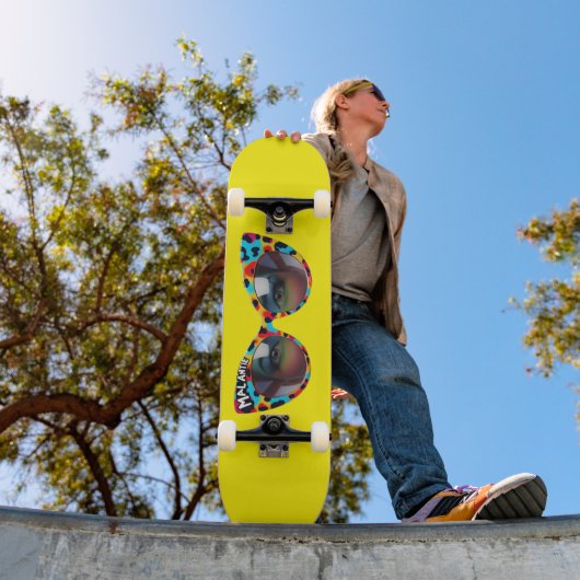 MAL ANTIE / Crazy Aunt Afrikaans humor Skateboard (Außen 1)