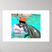 Mal-Delphin-Kuss Poster (Vorne)