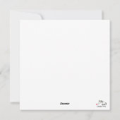 Mal dir dein Traumpony, lustige Pferde- Karte (Rückseite)