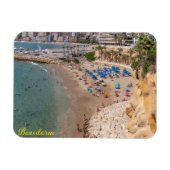 Mal Pas Beach, Benidorm, Costa Blanca, Spanien Magnet (Horizontal)