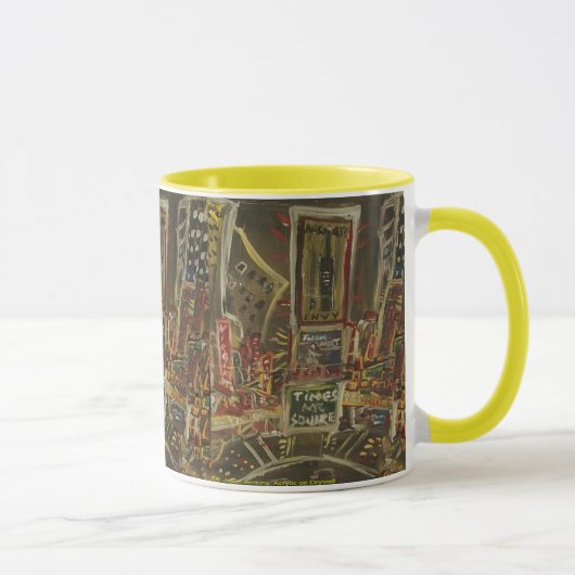mal quadratisch gekrönt tasse (Rechts)