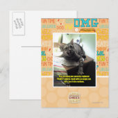 Mal sehen, ob sie es bemerkt. postkarte (Vorne/Hinten)