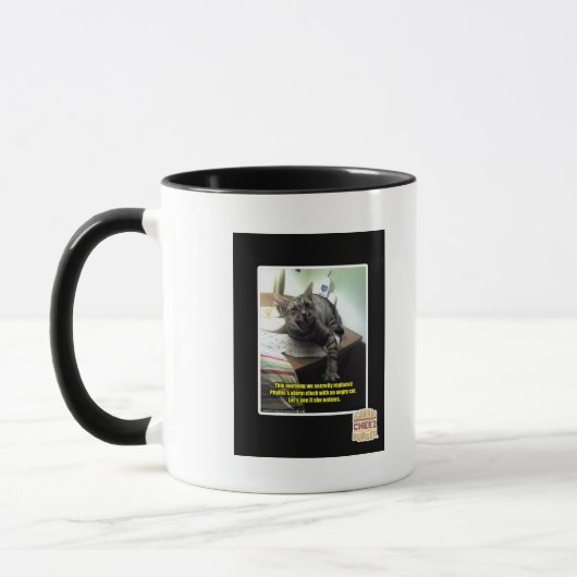 Mal sehen, ob sie es bemerkt. tasse (Links)