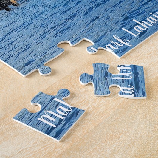 Mala Wharf in Lahaina Maui Puzzle (Seite)