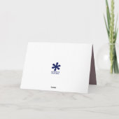 Malabar Giant Eichhörnchen Illustration Benutzerde Karte (Rückseite)