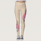 Malabar Riesenscheißchen Artwork Illustriert Leggings (Vorderseite)